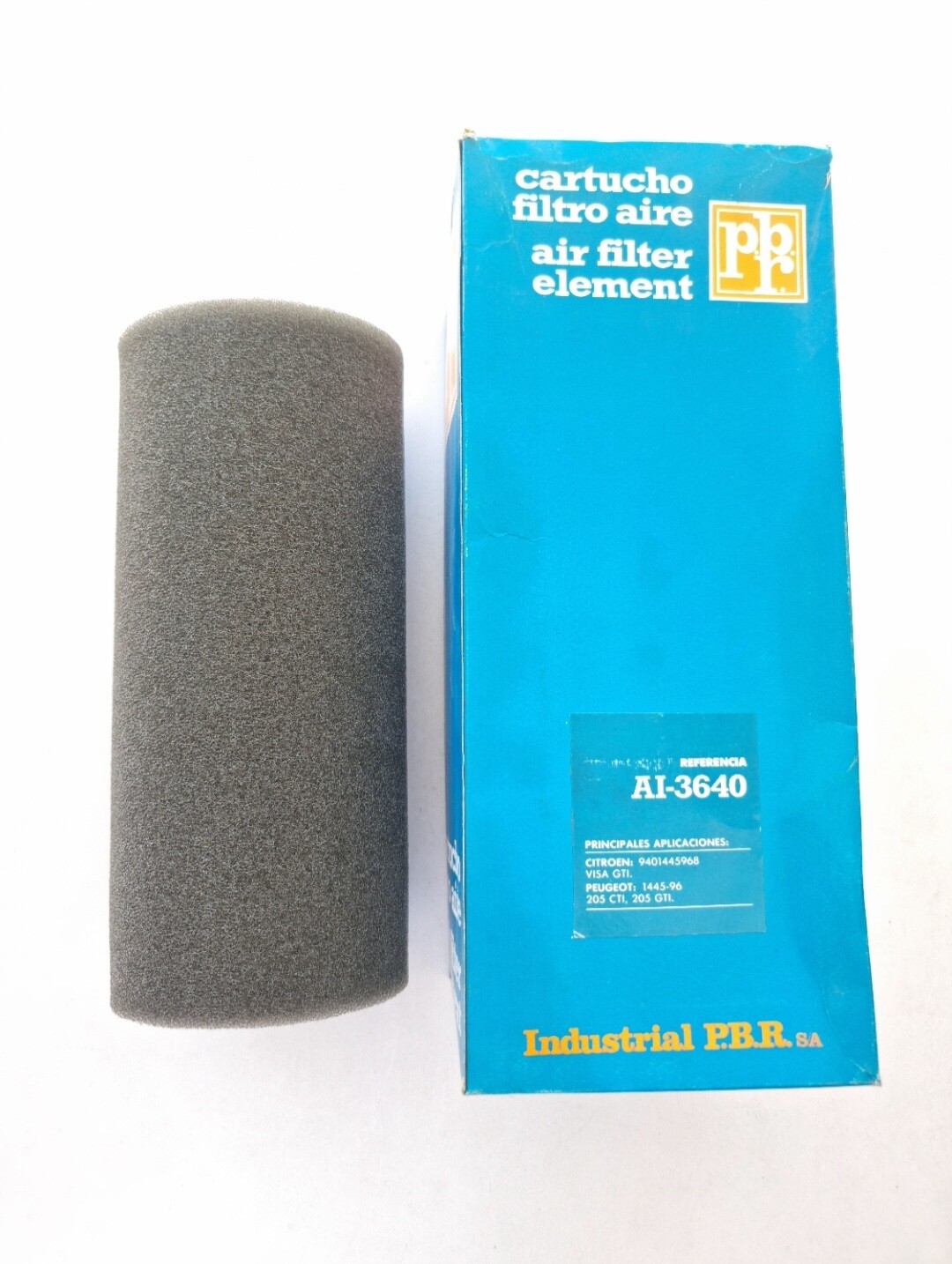 Filtro aire PEUGEOT 205 GTI.CITROEN VISA GTI (pbr)