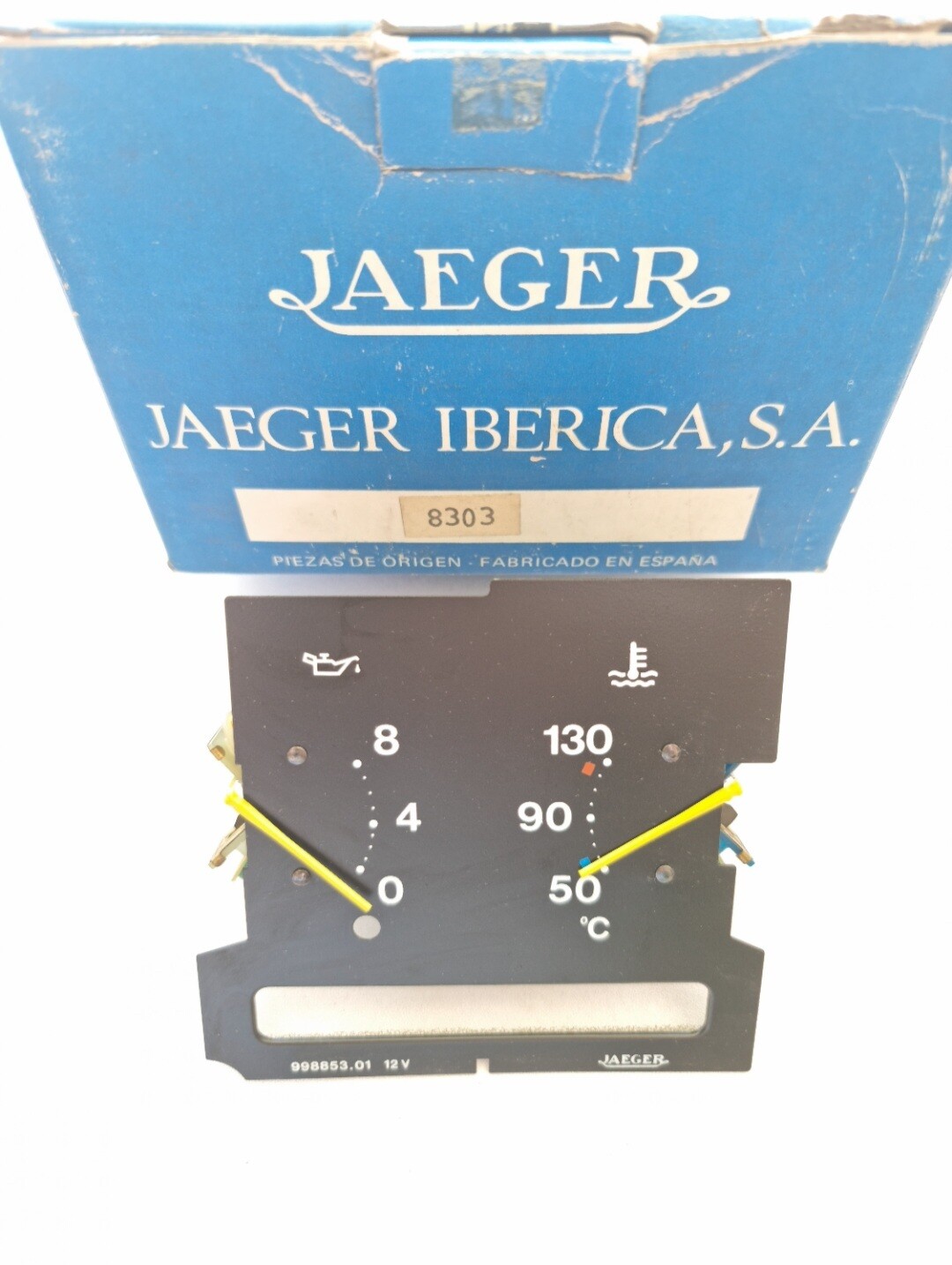 Conjunto reloj temperatura SEAT 131 SOFIM (jaeger)