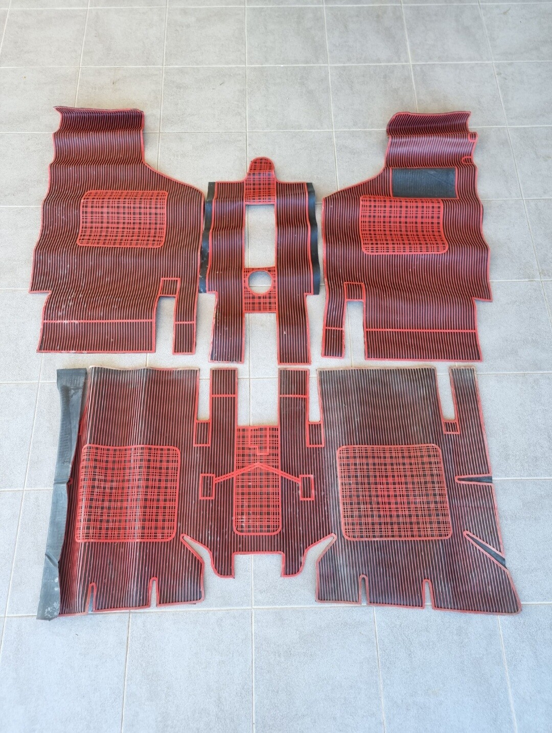 Juego alfombrillas SEAT 850 4 PUERTAS
