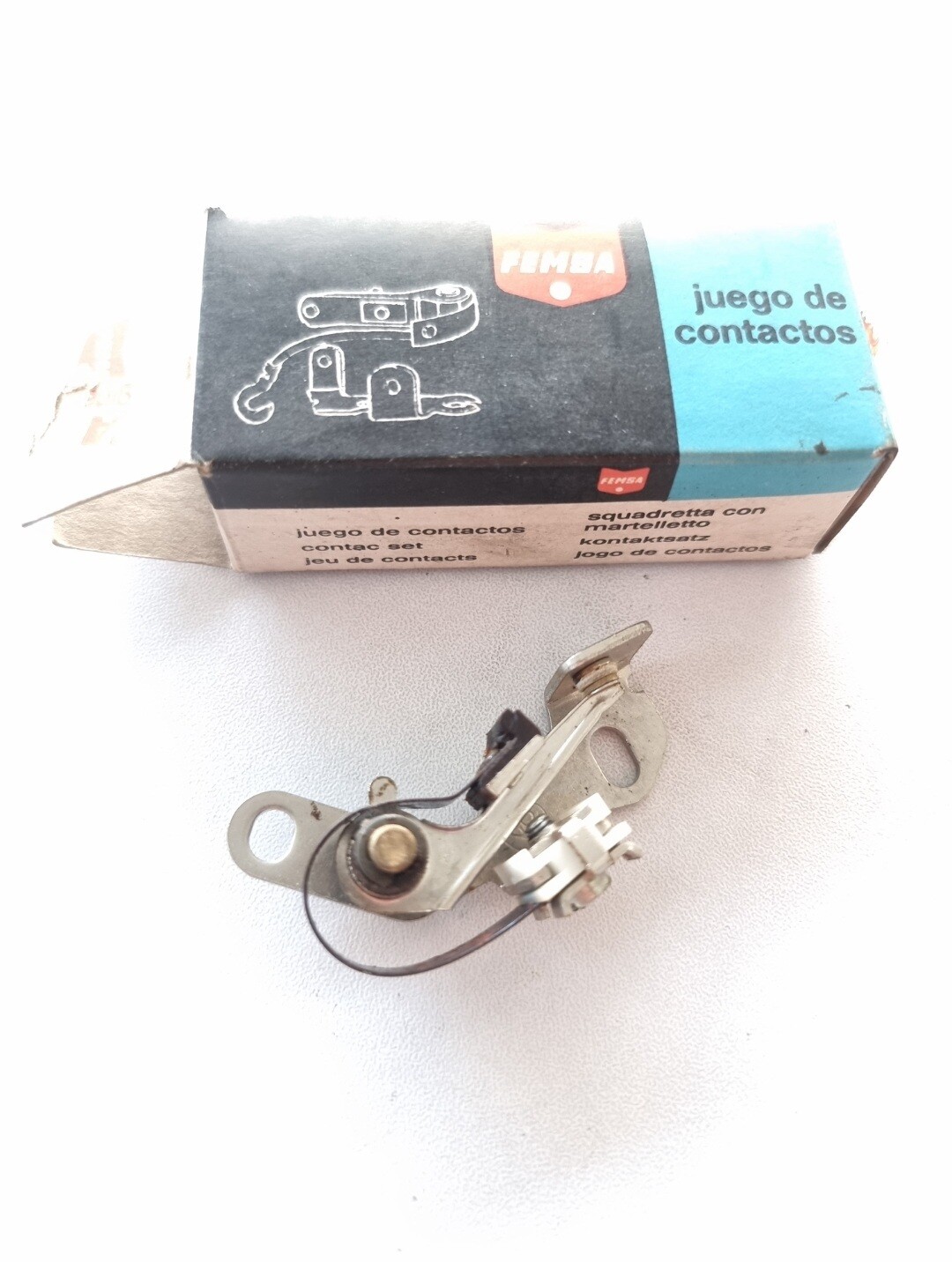 Platinos delco SEAT 124.SEAT 1430.SEAT 131.SEAT 132.SEAT 127.SEAT 128 (femsa)