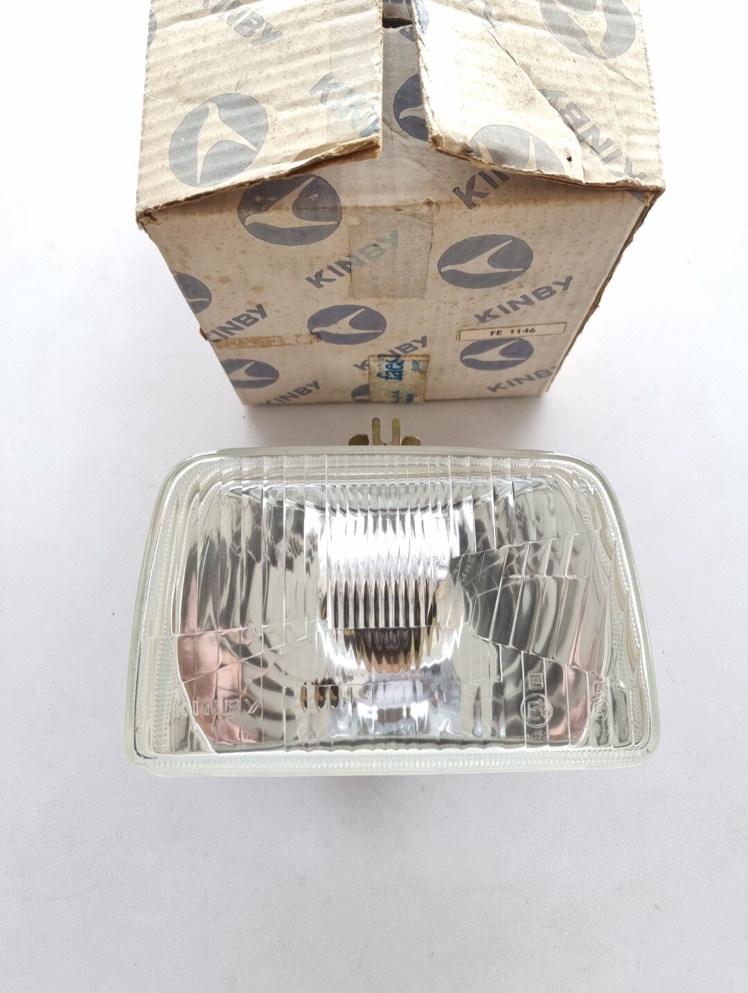Optica faro delantero izquierdo FORD FIESTA MK1 (kinby)