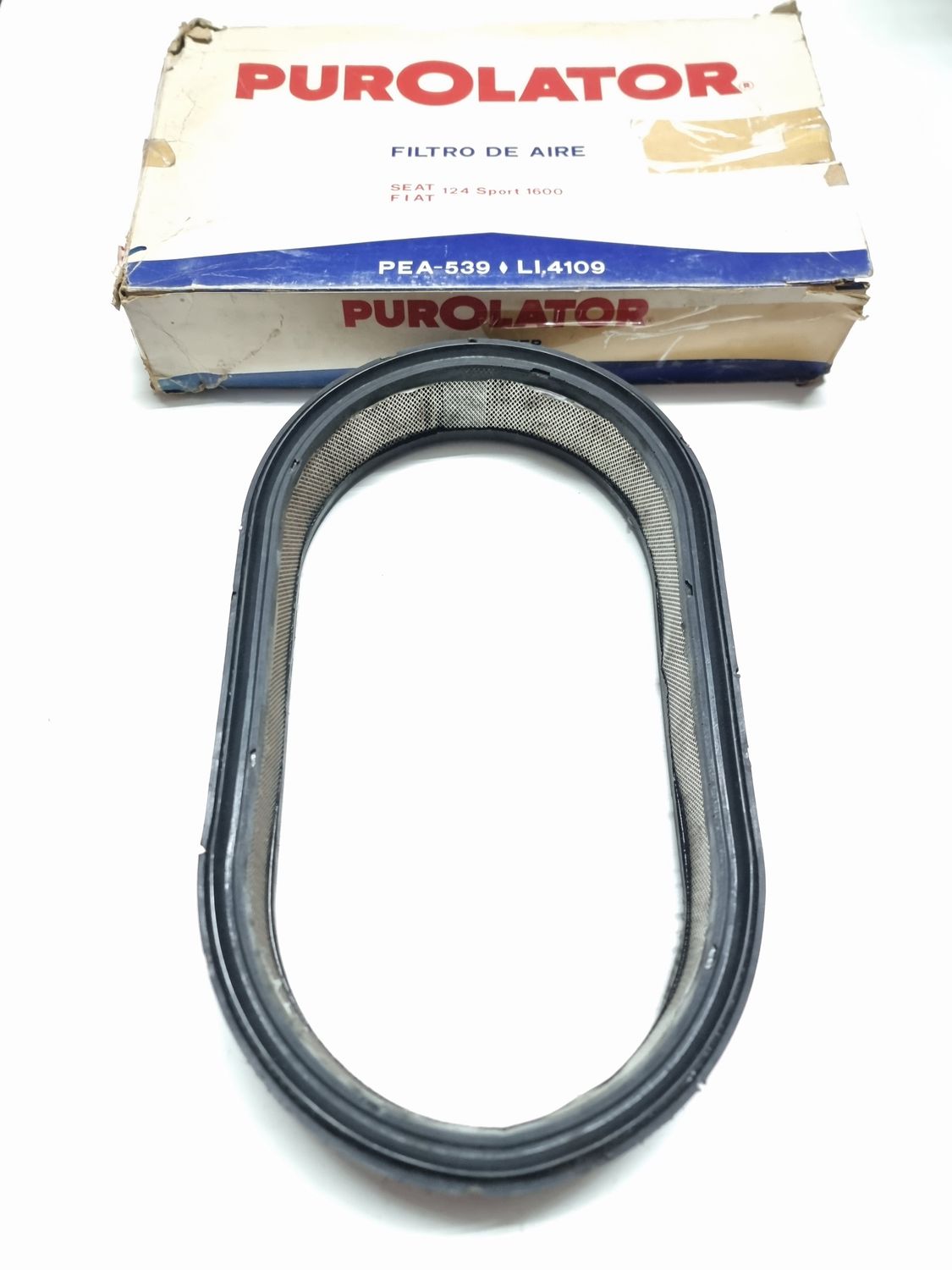 Filtro aire SEAT 124 SPORT 1600 (purolator)