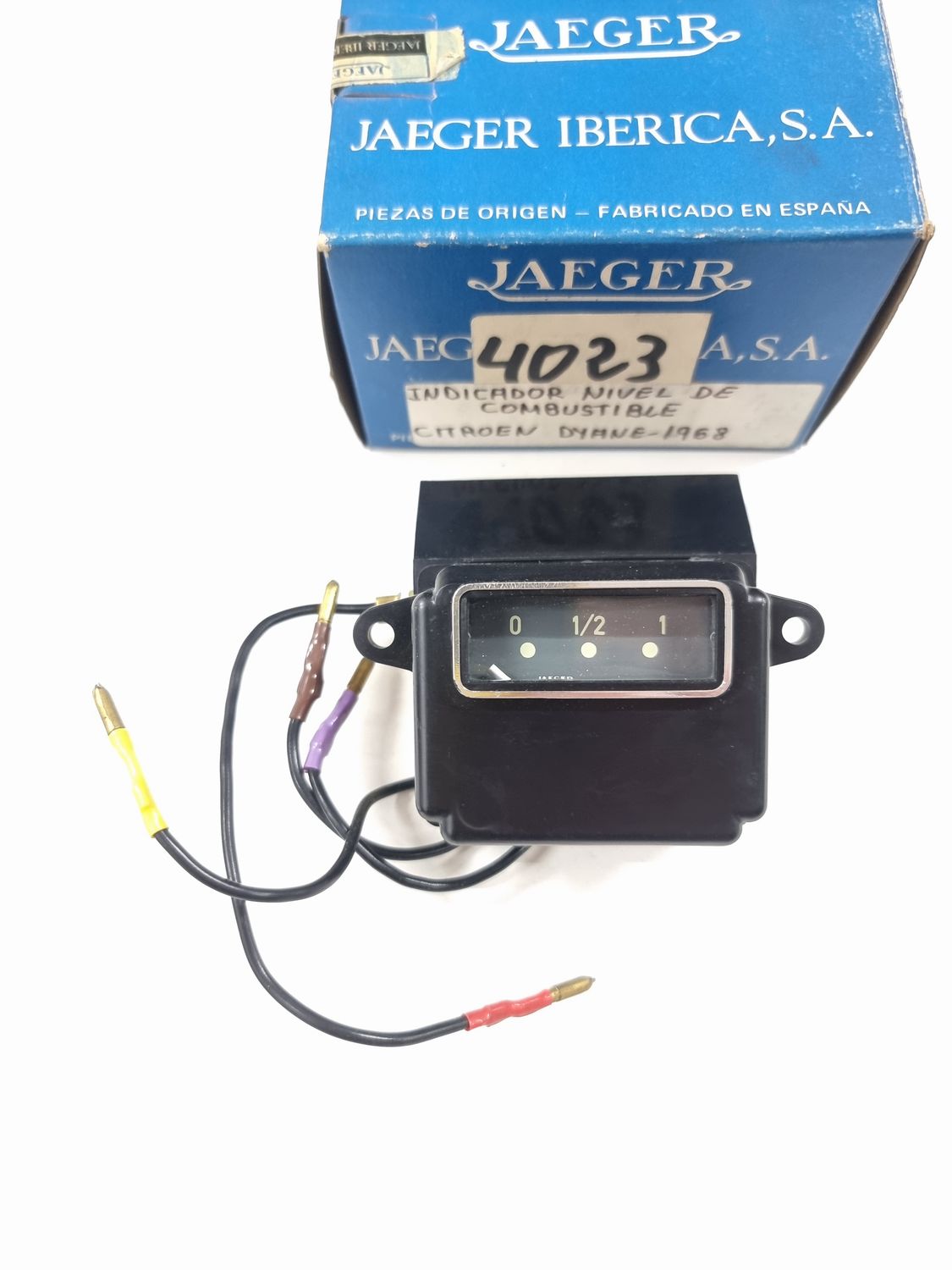 Reloj marcador nivel gasolina Citroen dyane