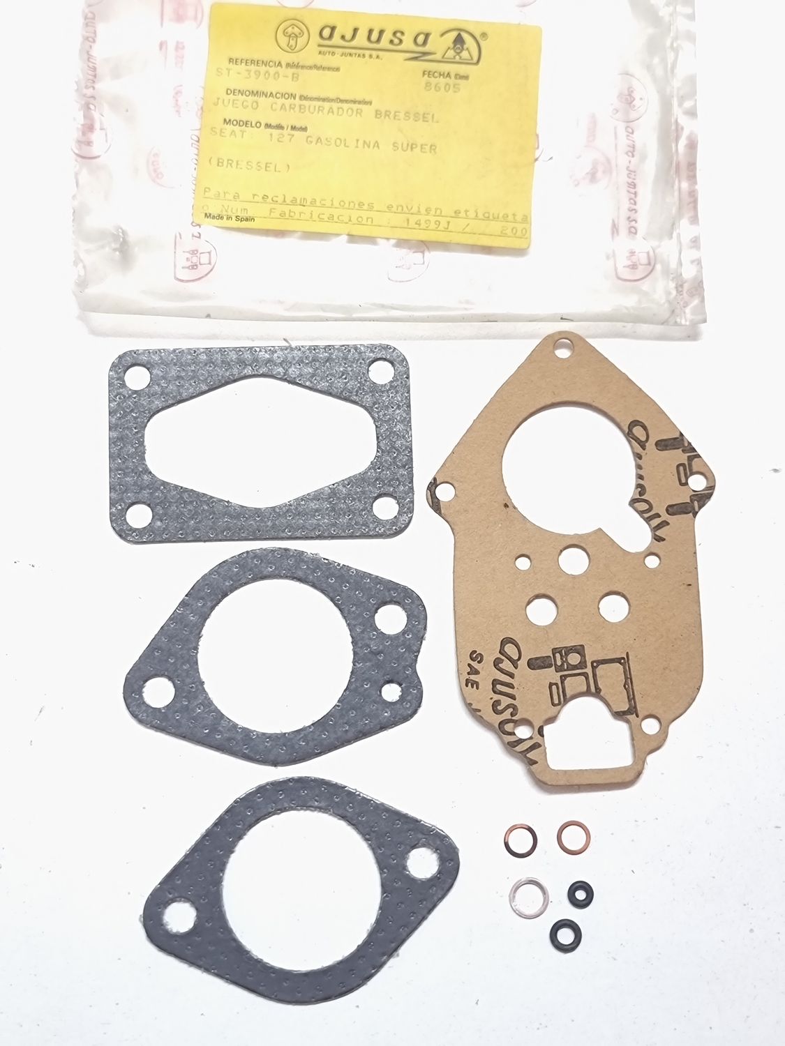 Juntas carburador SEAT 127 Bressel