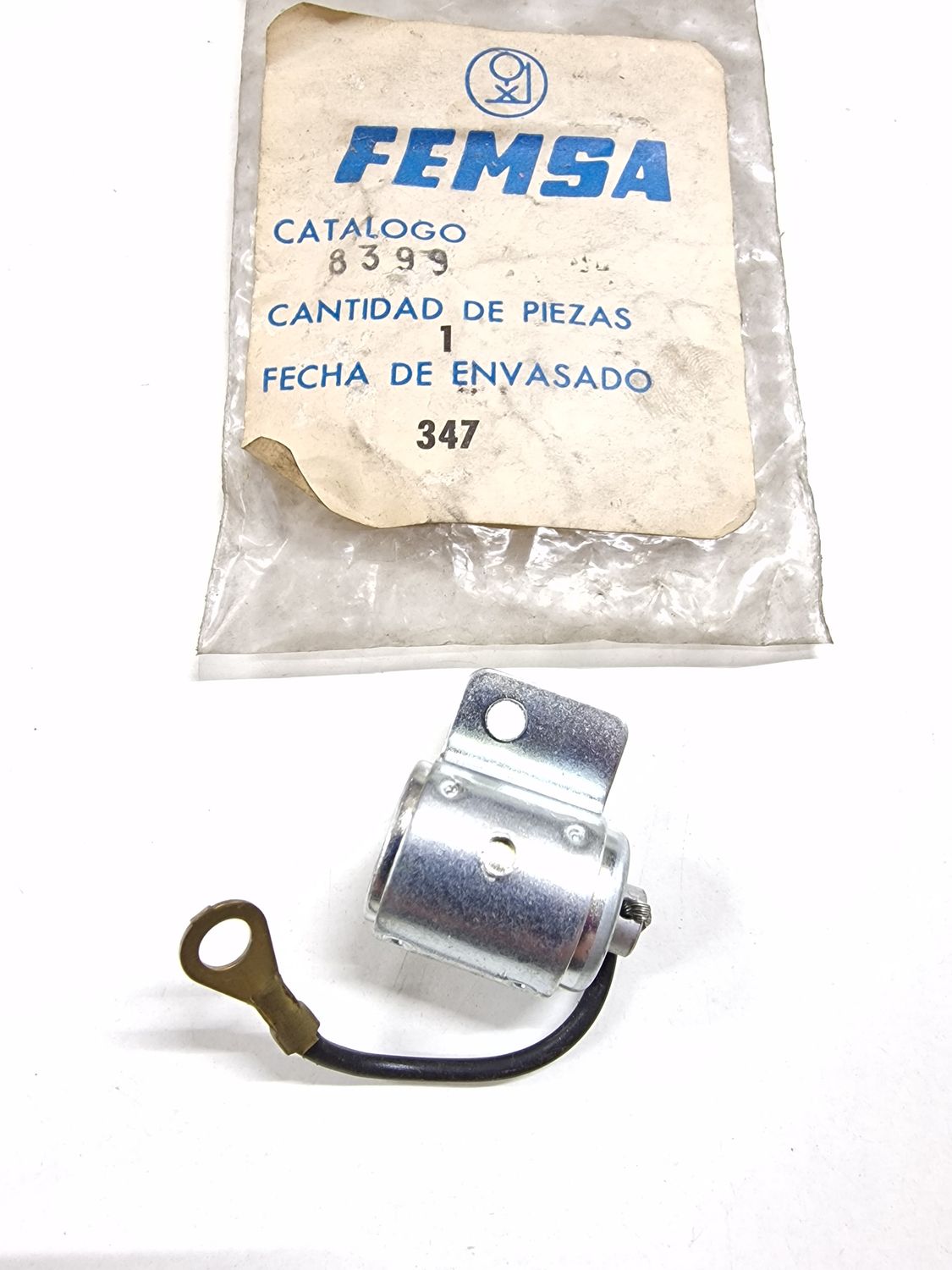 Condensador delco SEAT 600 (61-73) femsa