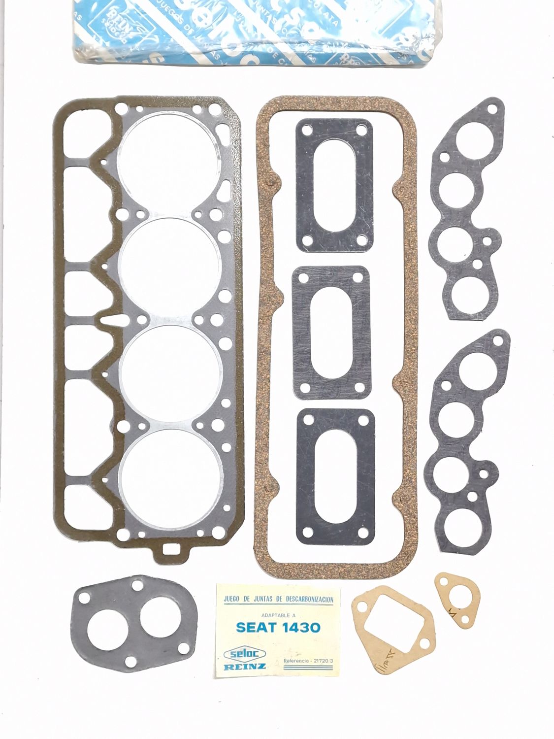 Juntas motor descarbonizacion Seat 1430