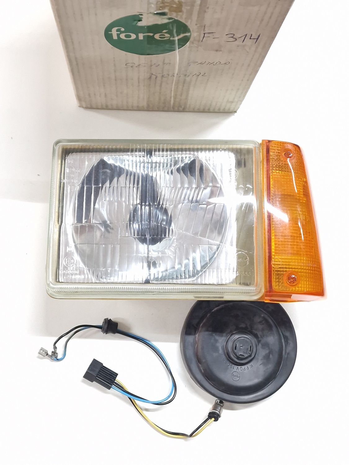 Optica faro delantero izquierdo SEAT PANDA.TRANS (Fores H4) Optica faro delantero izquierdo SEAT PANDA.TRANS (Fores H4)