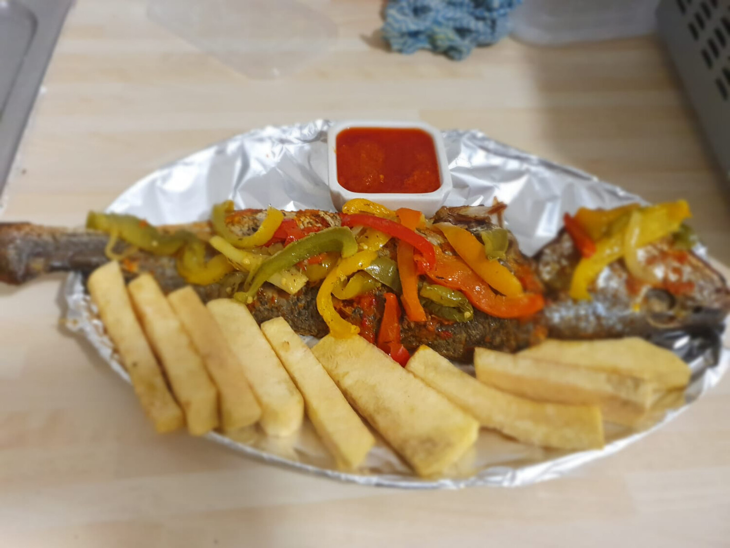 Grilled Croaker Fish