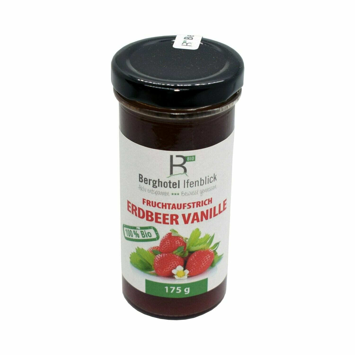 Fruchtaufstrich Erdbeer Vanille Bio 175 Gr