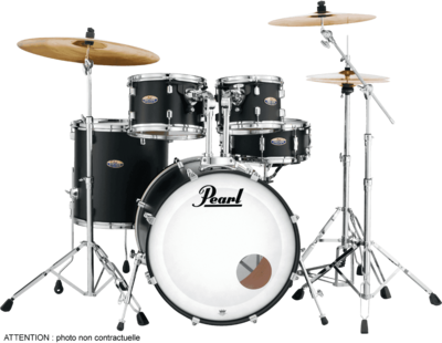 Pearl Decade Maple Fusion 20" Satin Slate Black