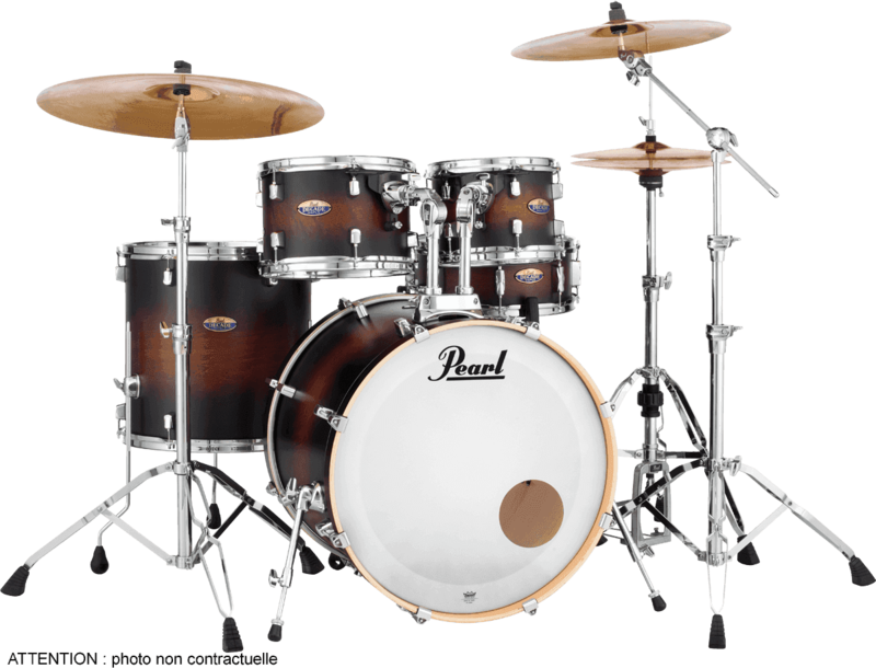 Pearl Decade Maple Rock 22" Satin Brown Burst