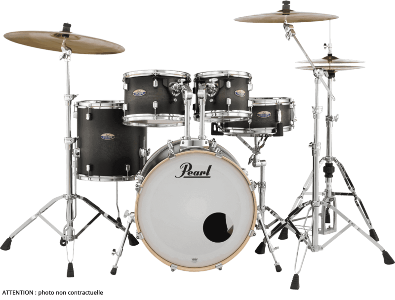 Pearl Decade Maple Rock 22" Satin Black Burst