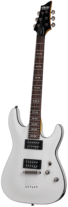 Schecter Omen 6 Vintage White