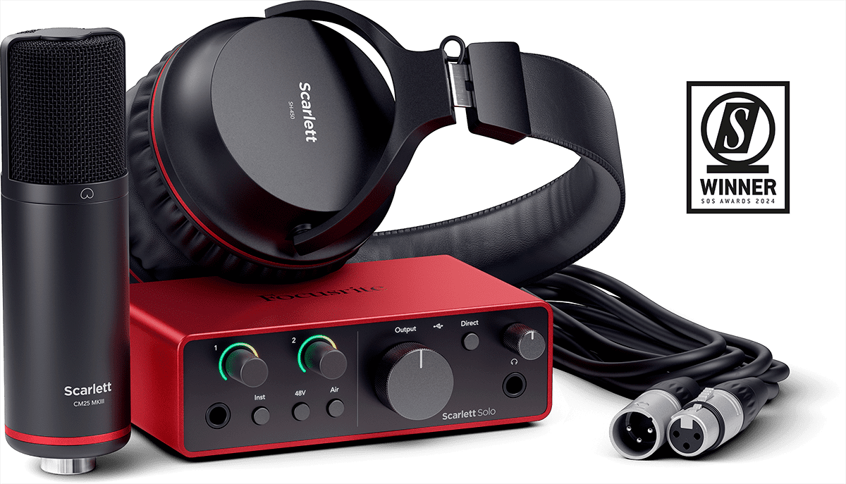 Focusrite SCARLETT4-SOLO-STUDIO