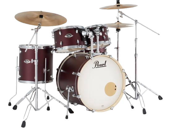 Pearl Export Fusion 20" Satin Scarlet