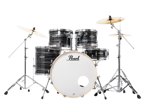 Pearl Export Rock 22" Graphite Silver Twist