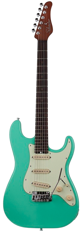 Schecter Nick Johnston SSS Atomic Green