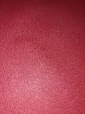 Leather pieces red color 36,50 x 26 cm