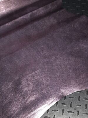 Leather goat color pink metallic