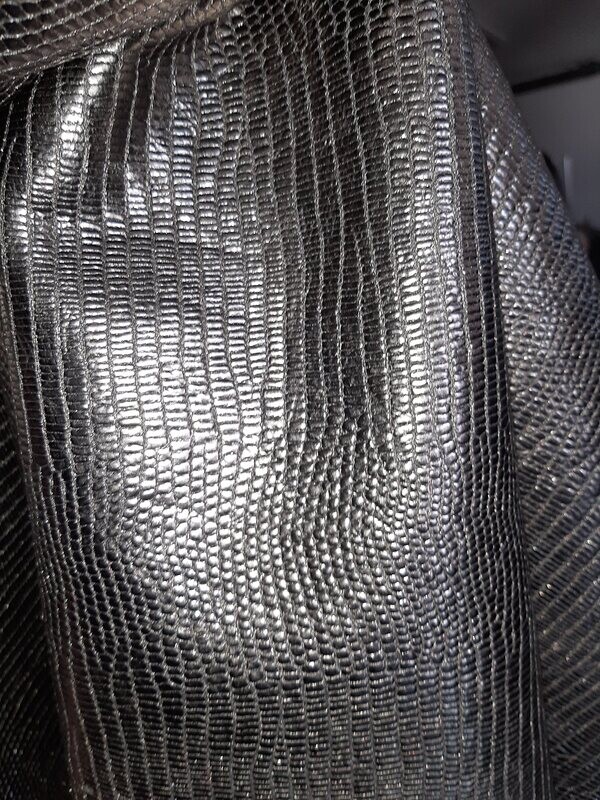 Leather goat pattern reptile
