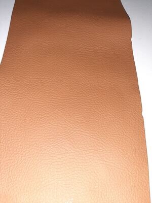 Leather piece camel color 32 x 14 cm