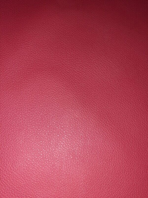 Leather pieces red color 34 x 35 cm