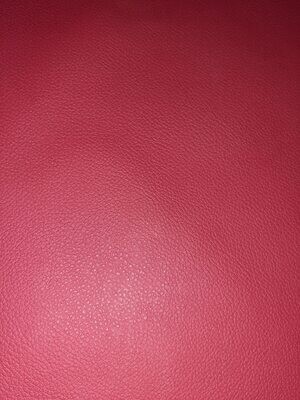 Leather pieces red color 36 x 26 cm