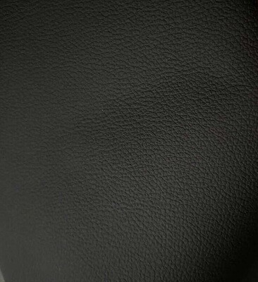 Leather pieces black color 27 x 21 cm