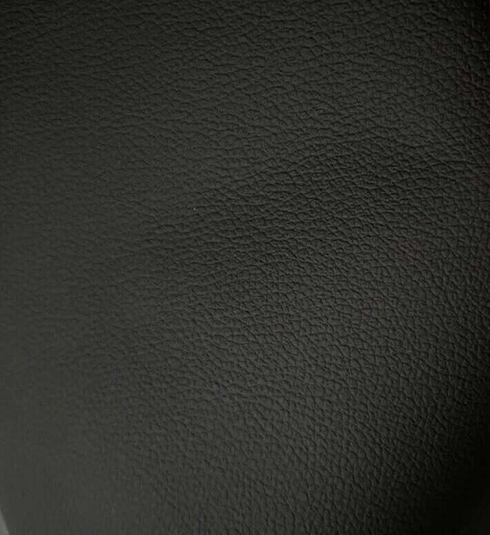 Leather pieces black color 32 x 17 cm