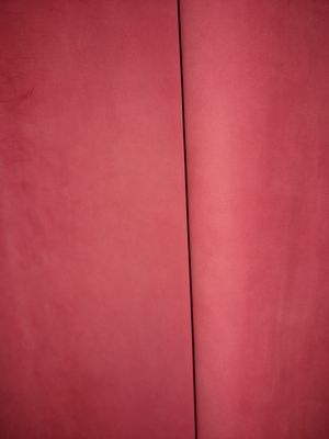 Pele bovino nobuck liso vermelho