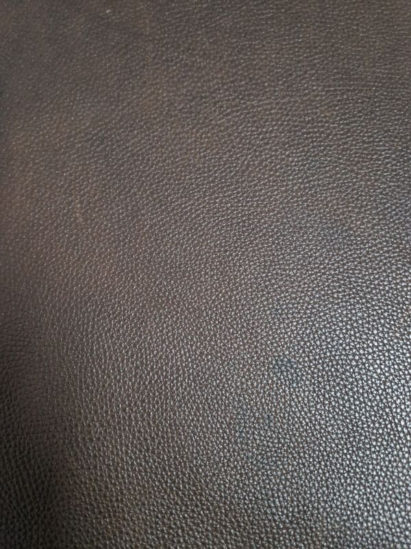 Large off cut - Leather bovine embossed brown