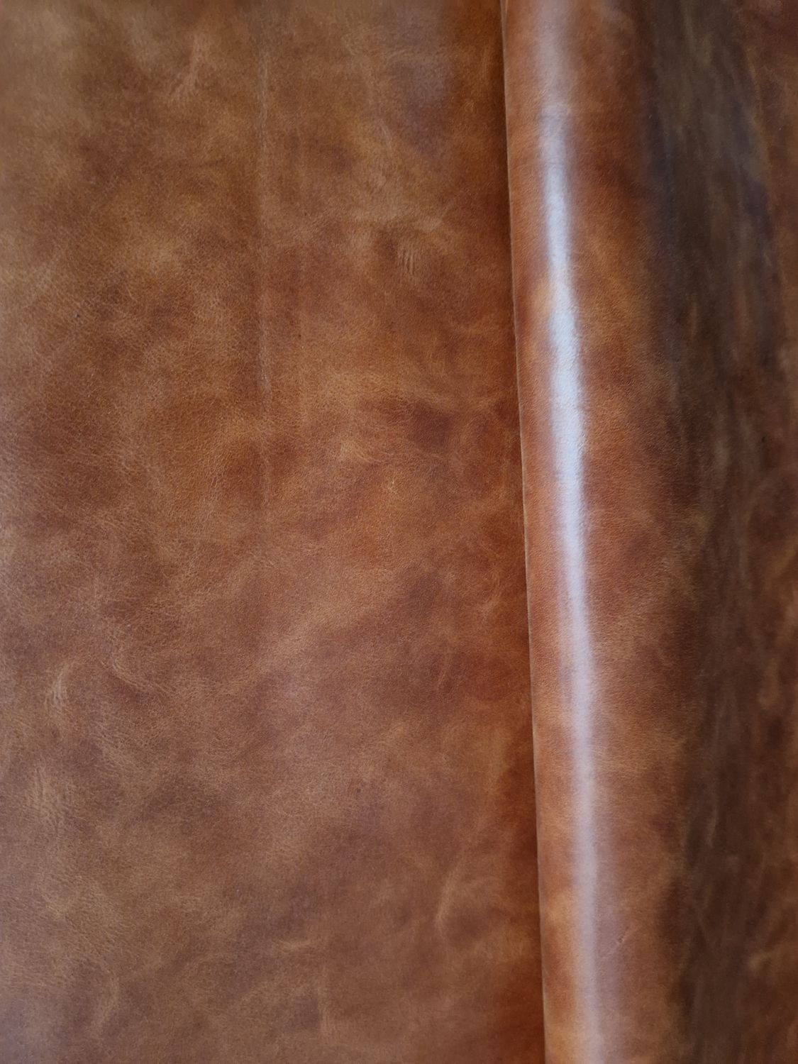 Leather bovine texas camel