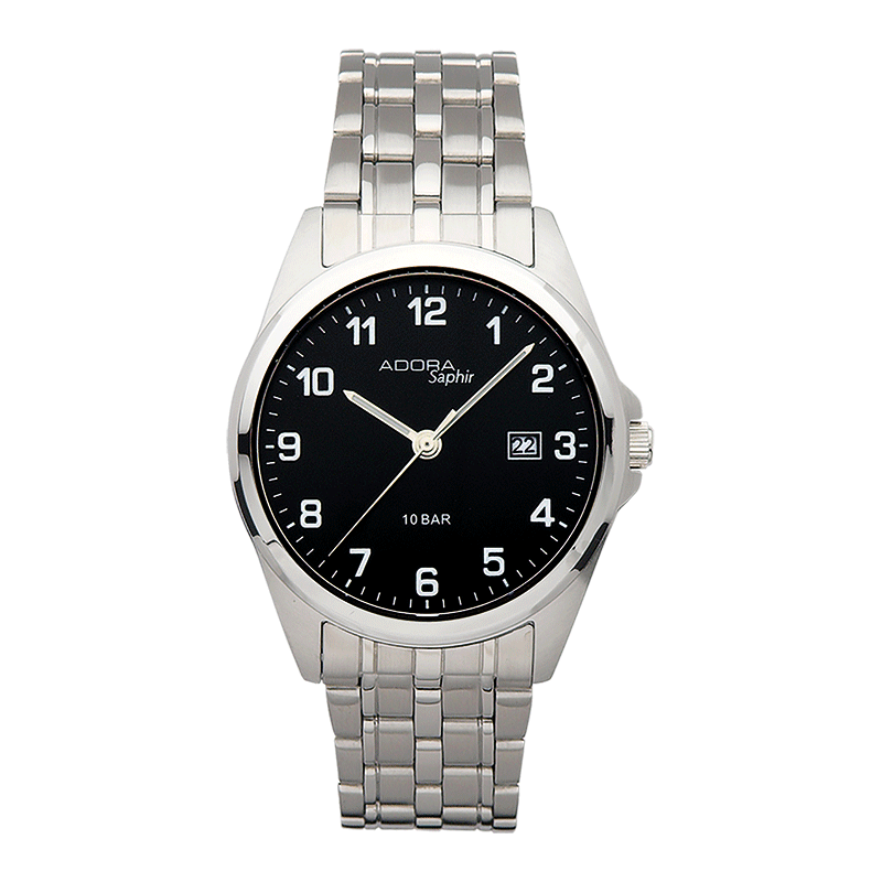 Herrenuhr Edelstahl