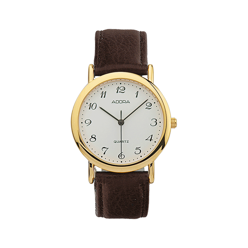 Herrenuhr Lederband
