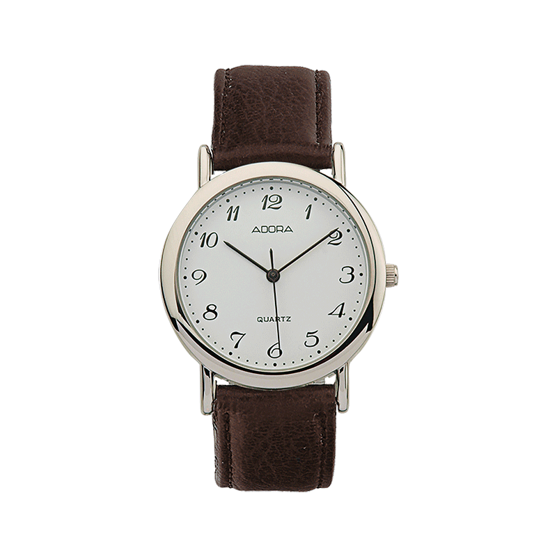 Herrenuhr Lederband