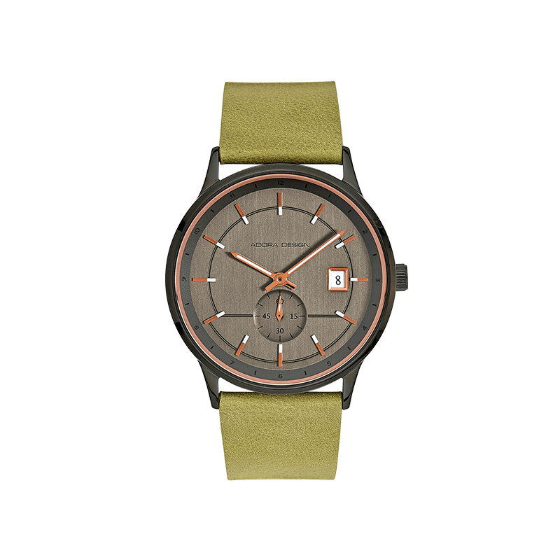 Herrenuhr Lederband