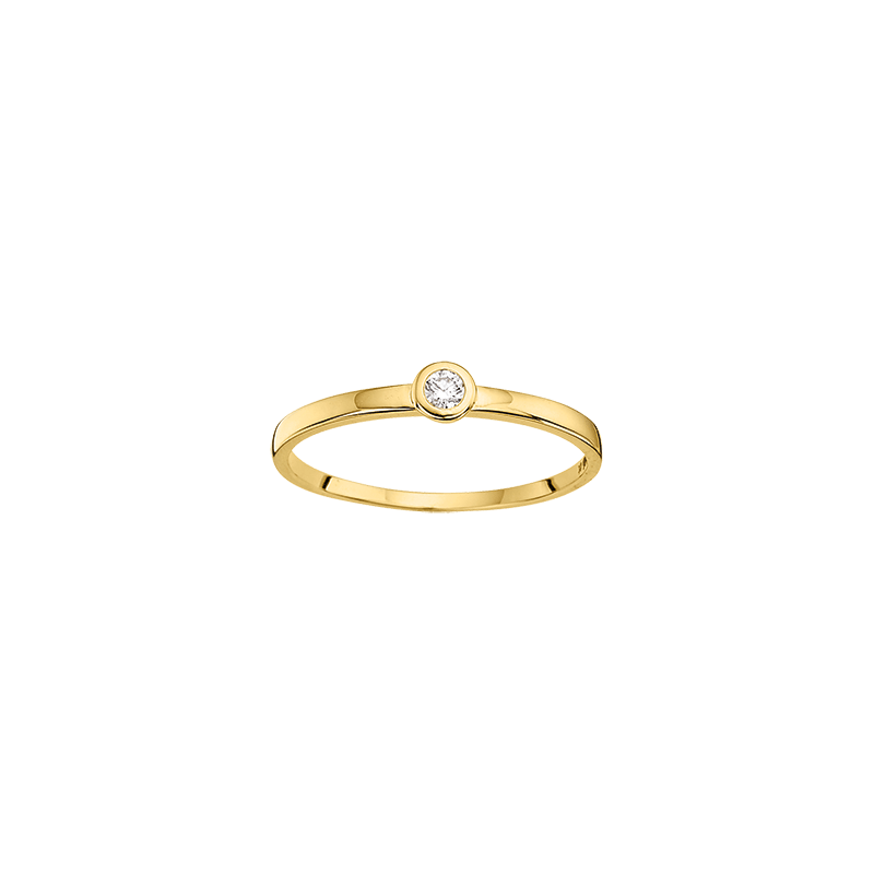 Damenring Gelbgold 585/-