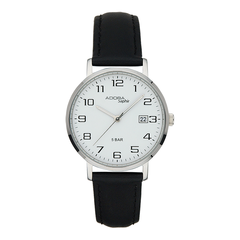 Herrenuhr Lederband