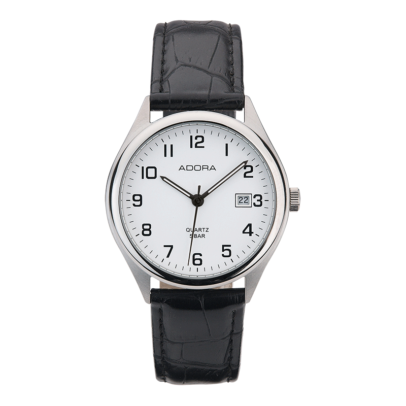 Herrenuhr Lederband