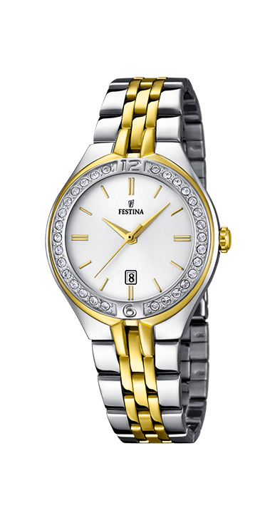 Festina Damenuhr Edelstahlband