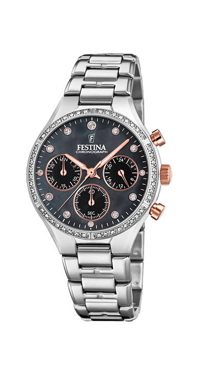 Festina Damenuhr Edelstahlband