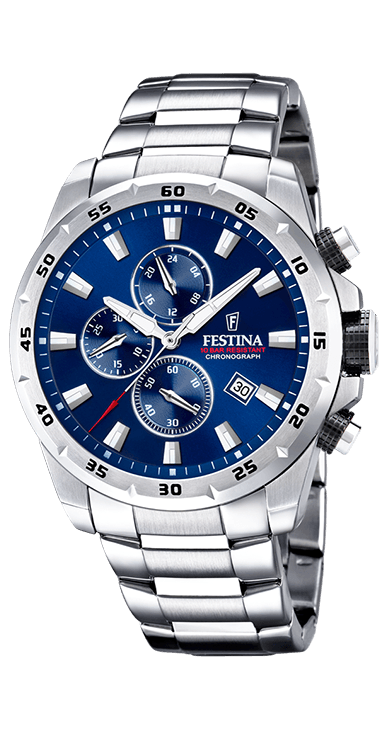 Festina Herrenuhr Chronograph Edelstahlband Festina Herrenuhr Chronograph Edelstahlband