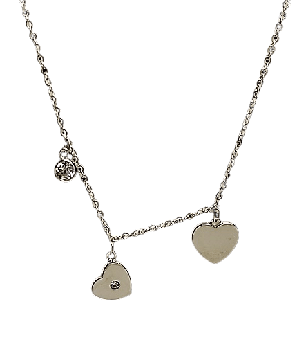 Kette mit Anhänger Herz Silber