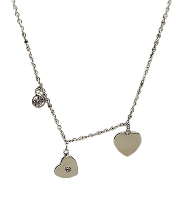 Kette mit Anhänger Herz Silber