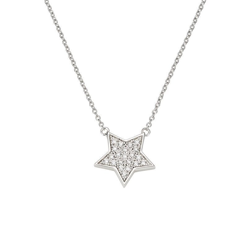 Kette mit Anhänger Stern Silber