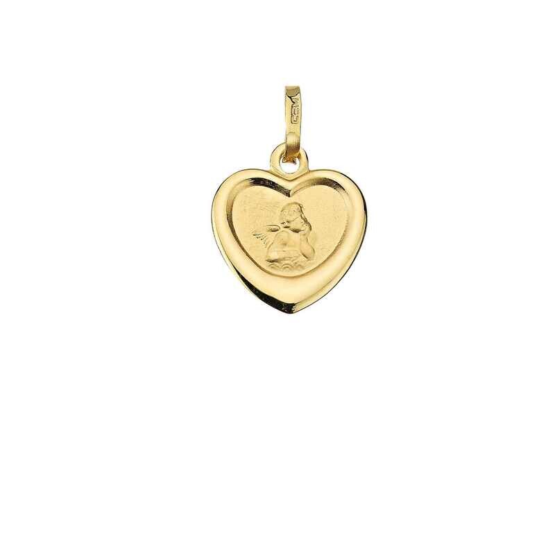 Anhänger Gold 333/- Schutzengel Herz Anhänger Gold 333/- Schutzengel Herz