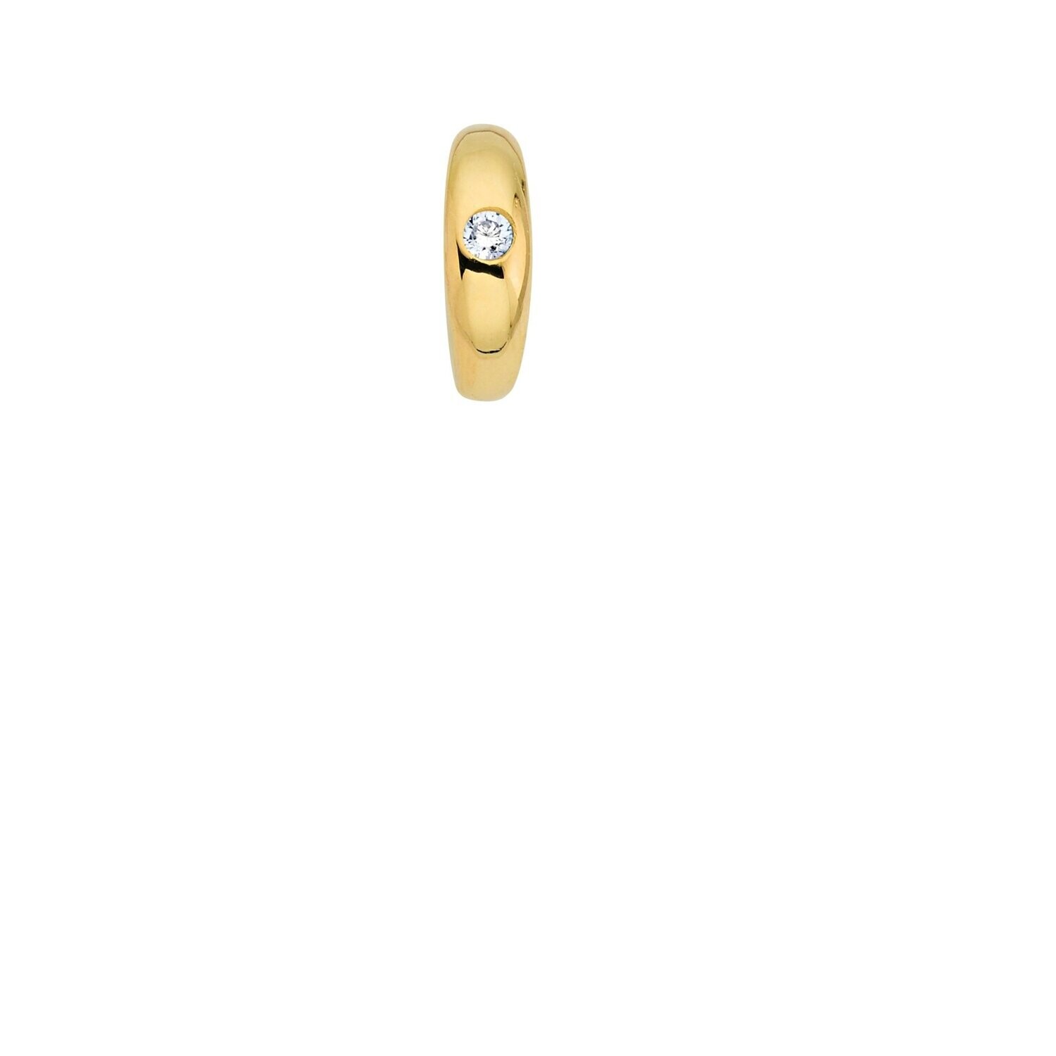 Taufring Gold 333/- Zirkonia 