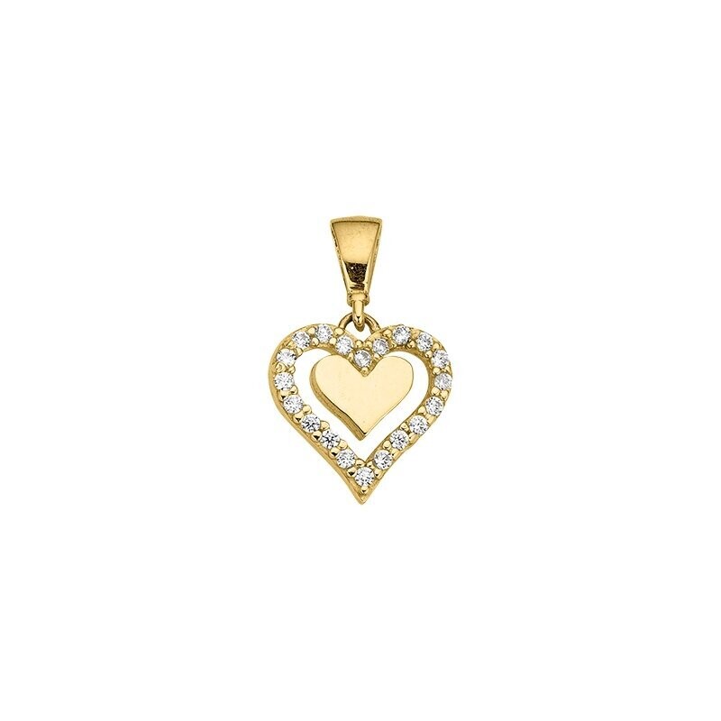 Anhänger Gold 333/-  Herz
