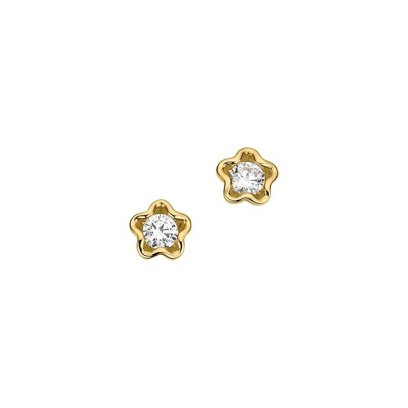 Ohrstecker Gold 333/- Zirkonia