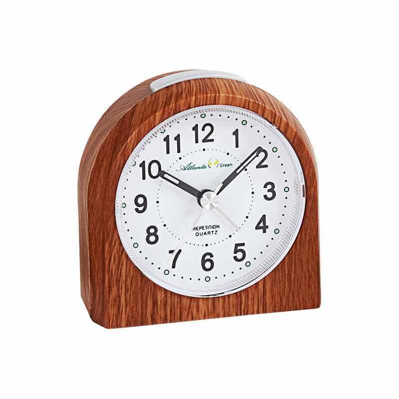 Quarzwecker Adora analog - Gehäuse aus nachwachsenden Rohstoffen
